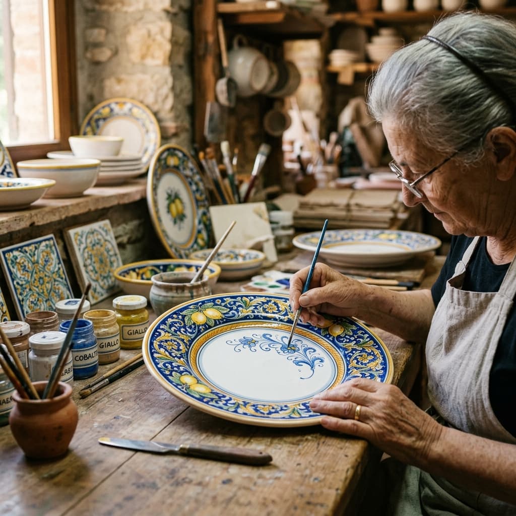 Esperienza ceramica nell'app Expría